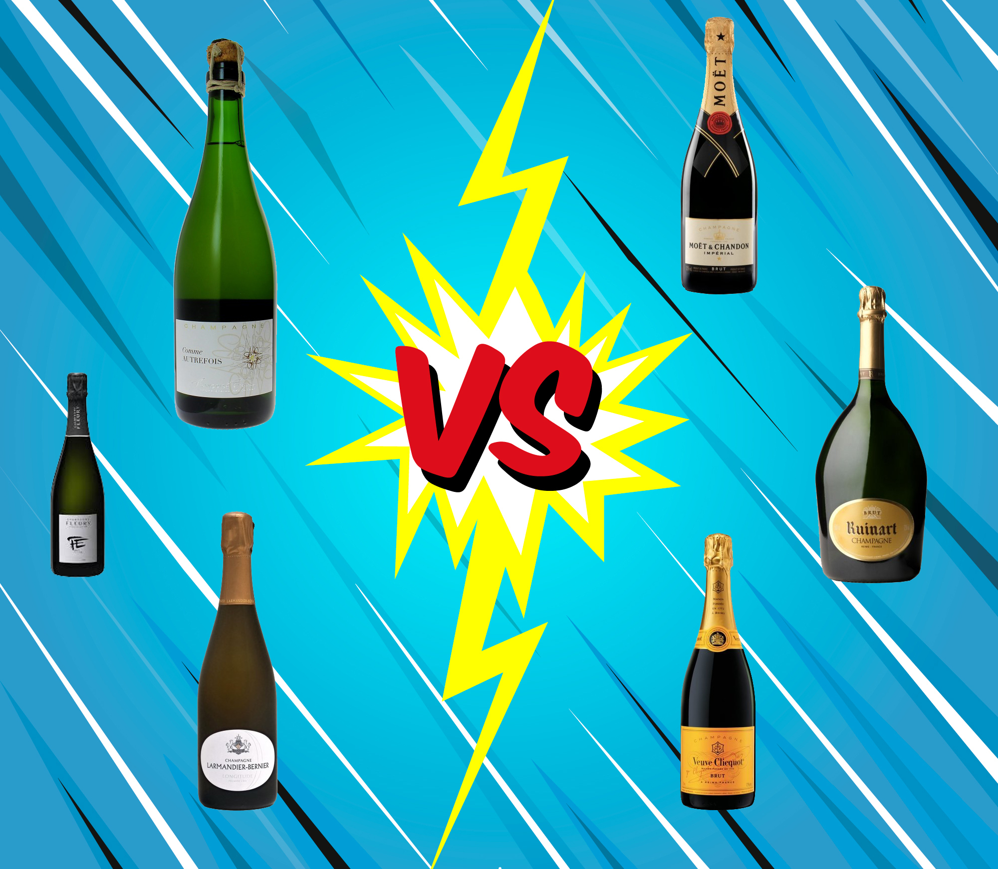 Champagne contre Champagne : lequel choisir ?